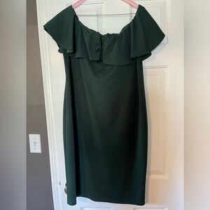 Pinkblush off the shoulder cocktail dress